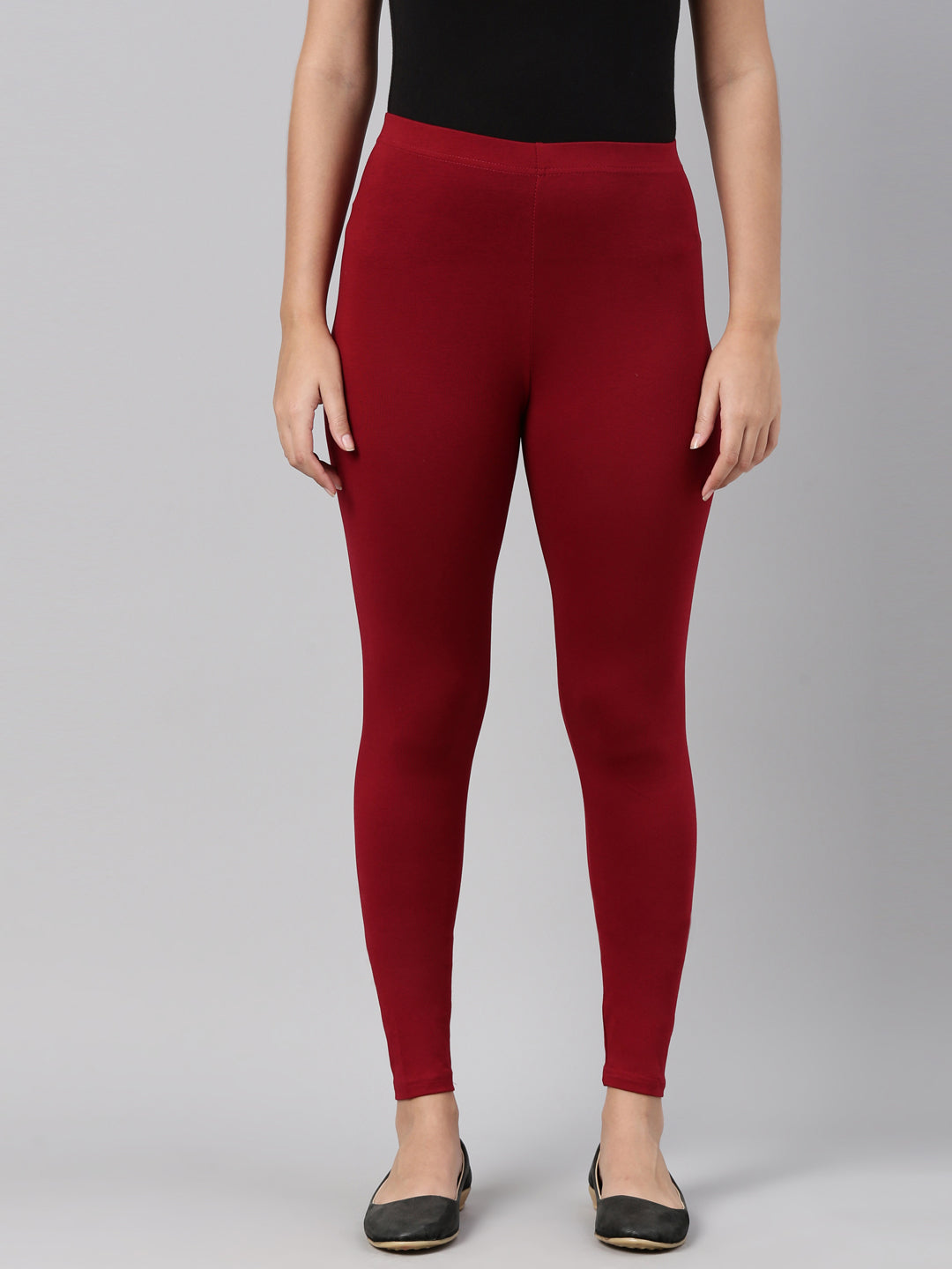 go colors ankle length leggings