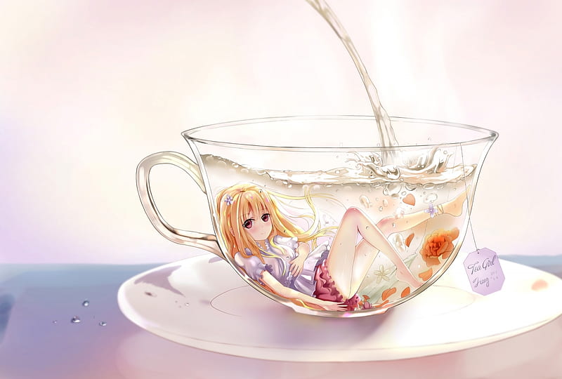 anime cup of tea