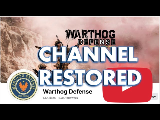 warthog defense youtube