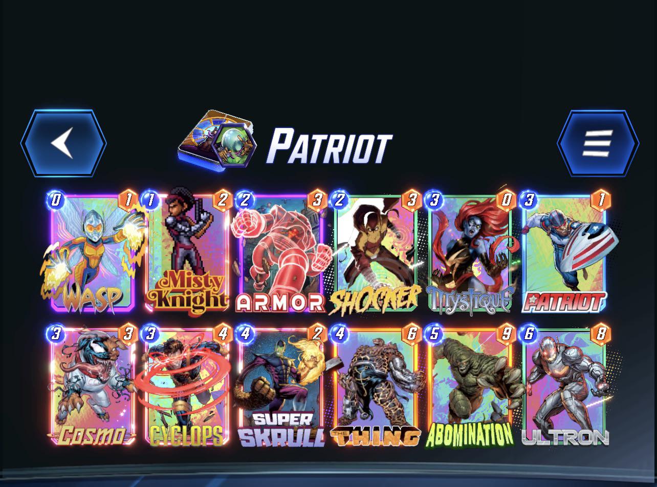 best patriot deck