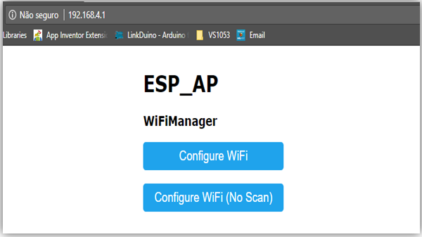 esp32 wifi manager