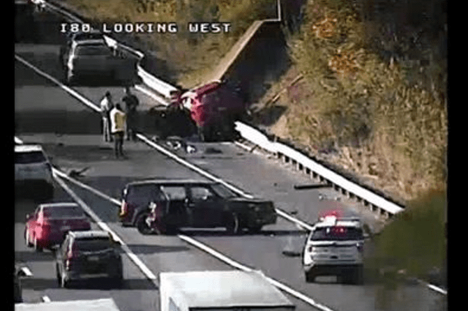 rt 80 west accident today nj