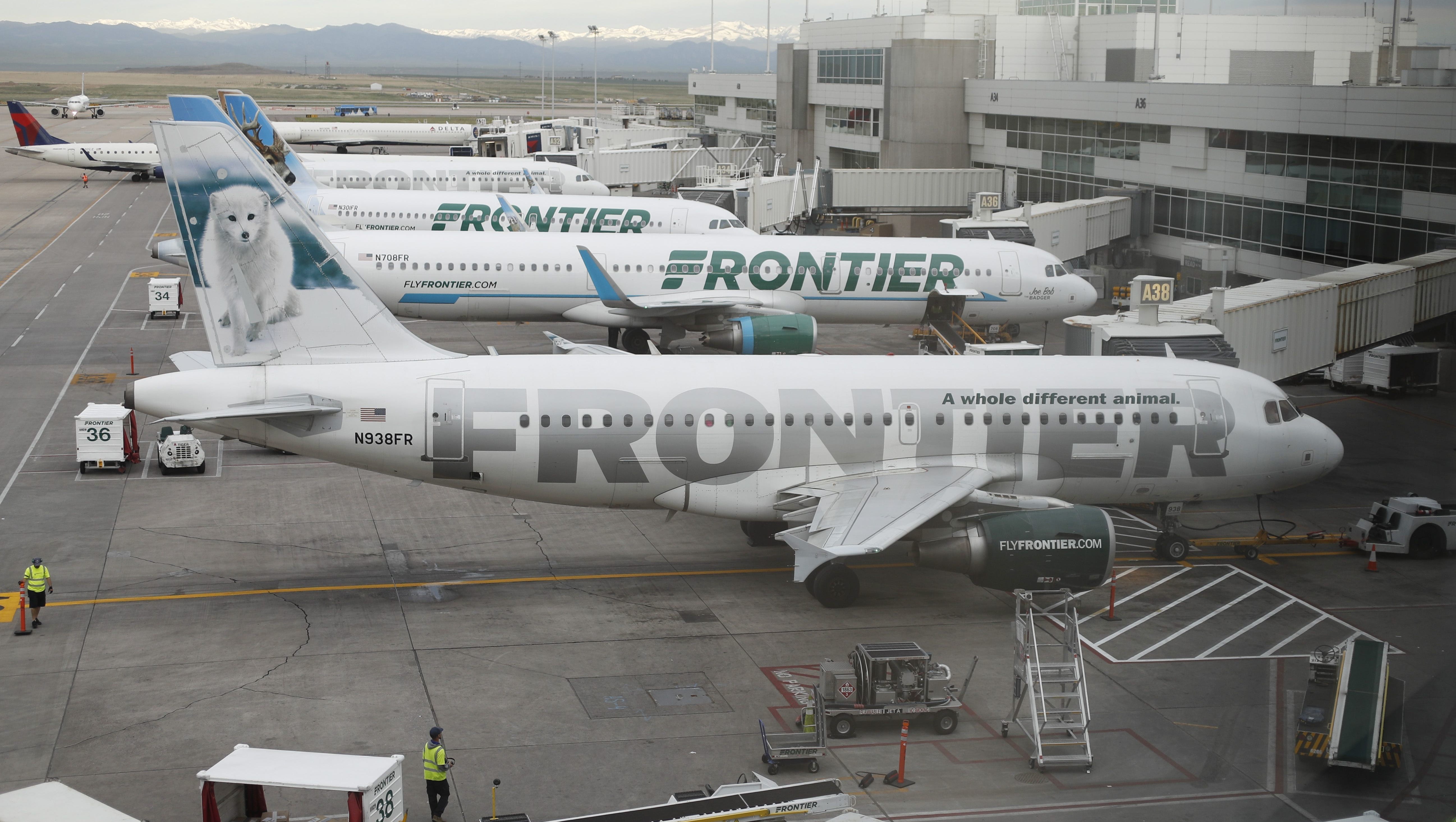 frontier flights to denver