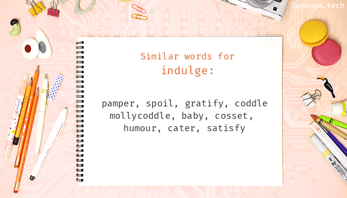 indulge synonym