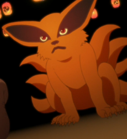 nine tails from naruto