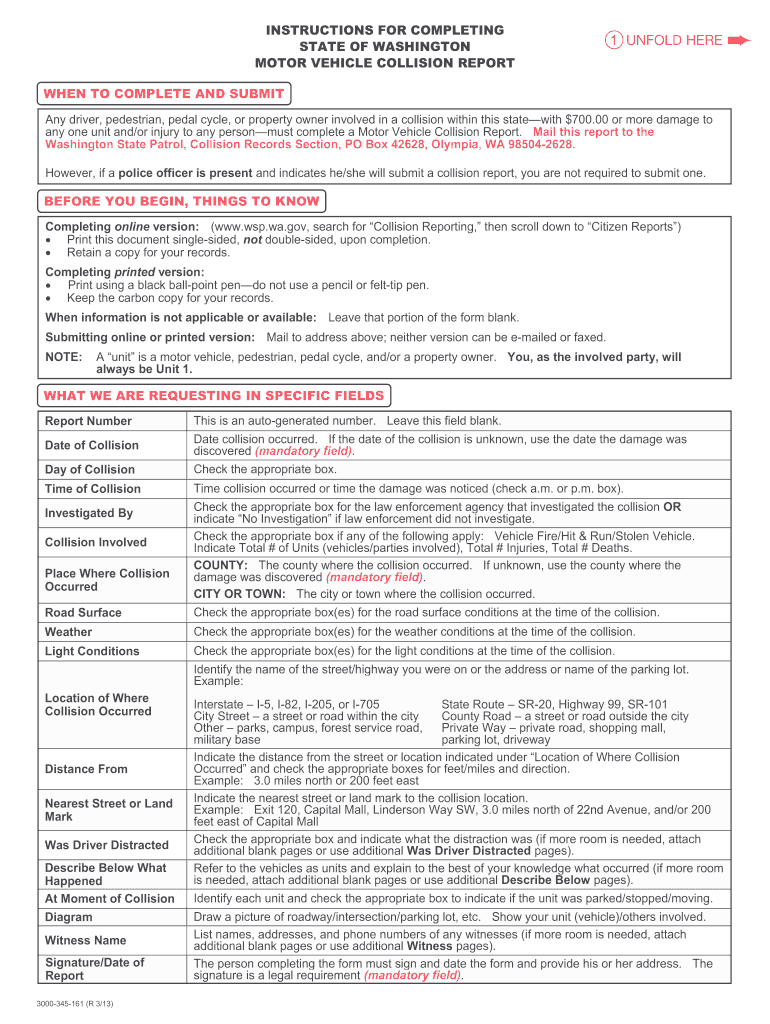 crash report wa