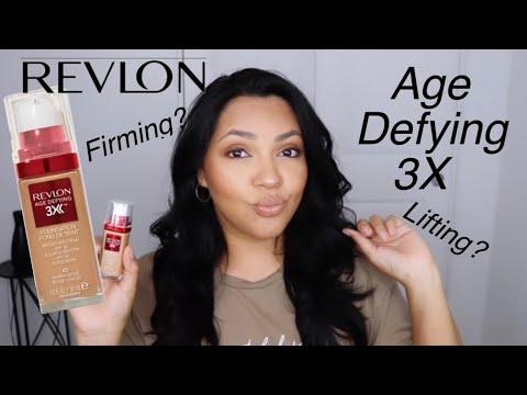 revlon age defying foundation review