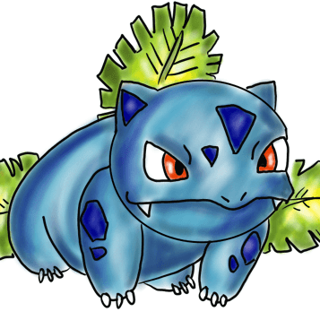 ivysaur drawing