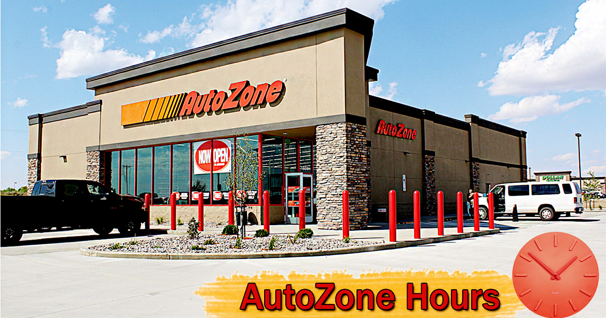 autozone work hours