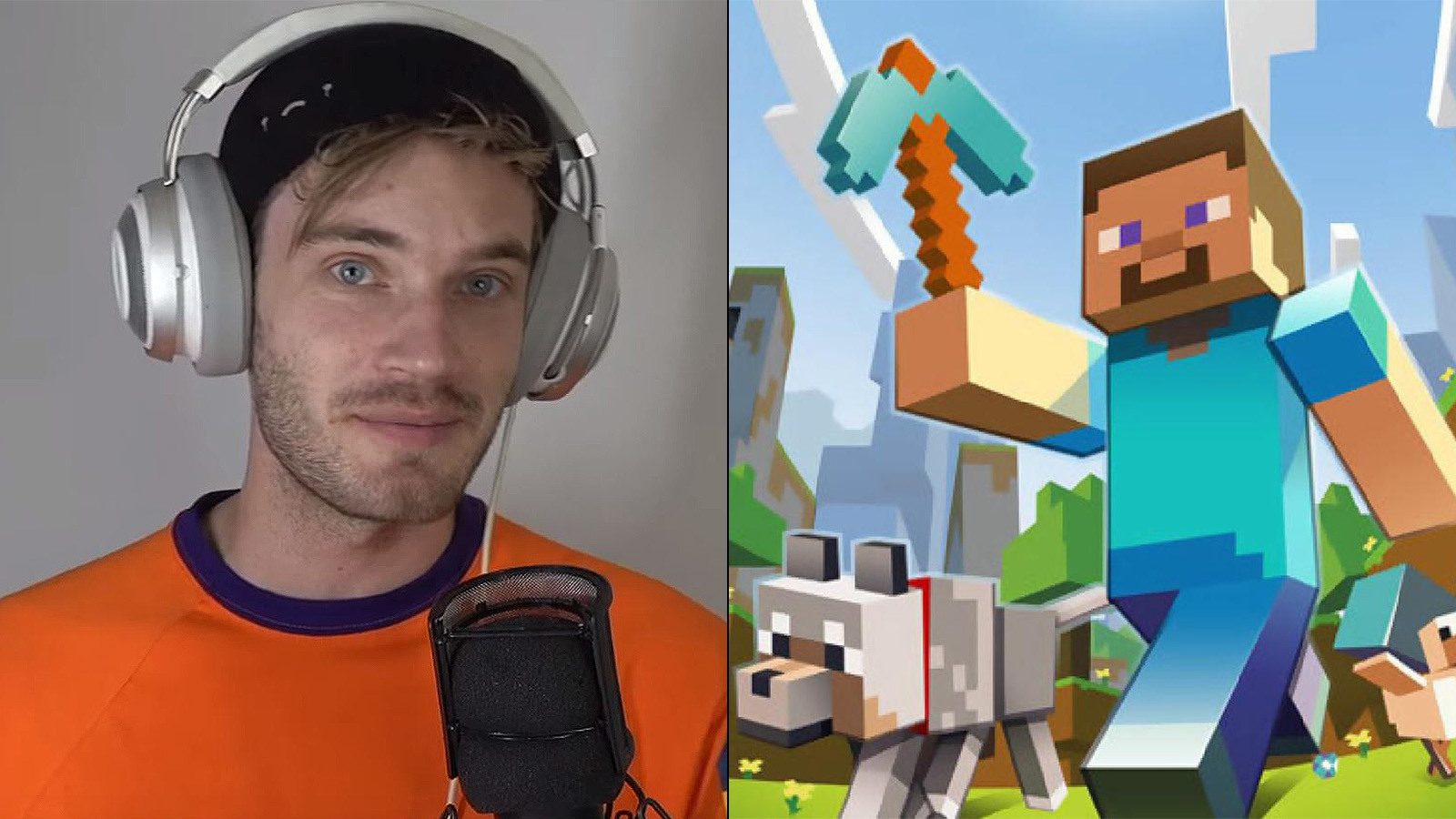 pewdiepie minecraft stream