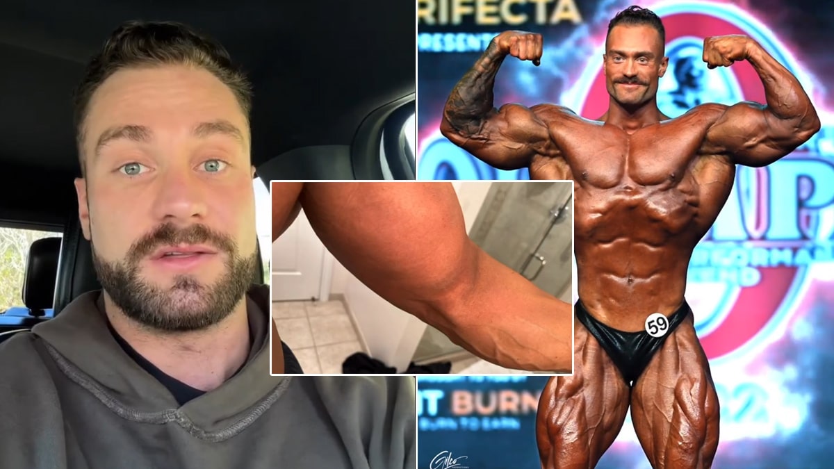 chris bumstead bicep