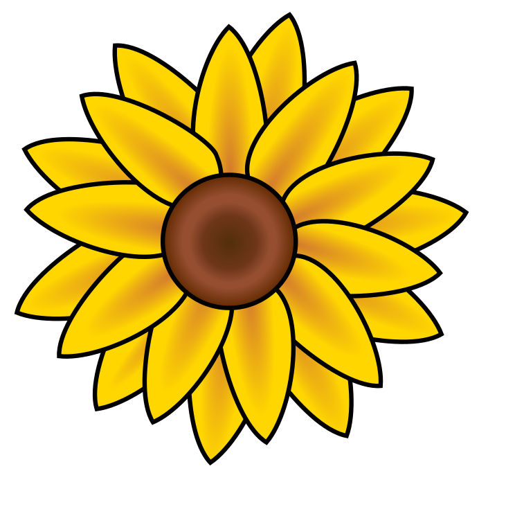 sun flower clipart