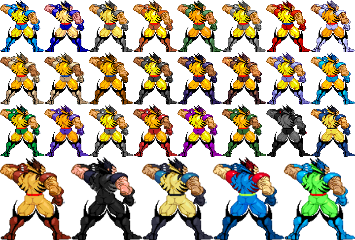 sprites wolverine