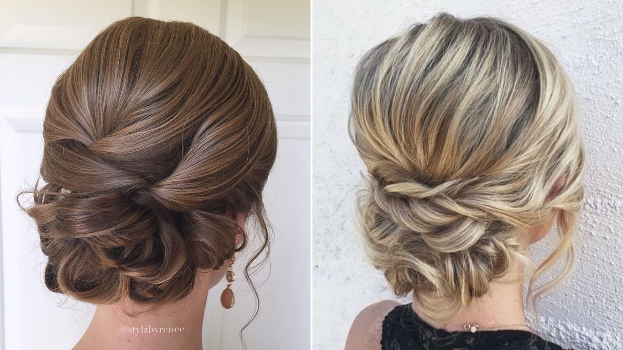 formal hair for shoulder length hair