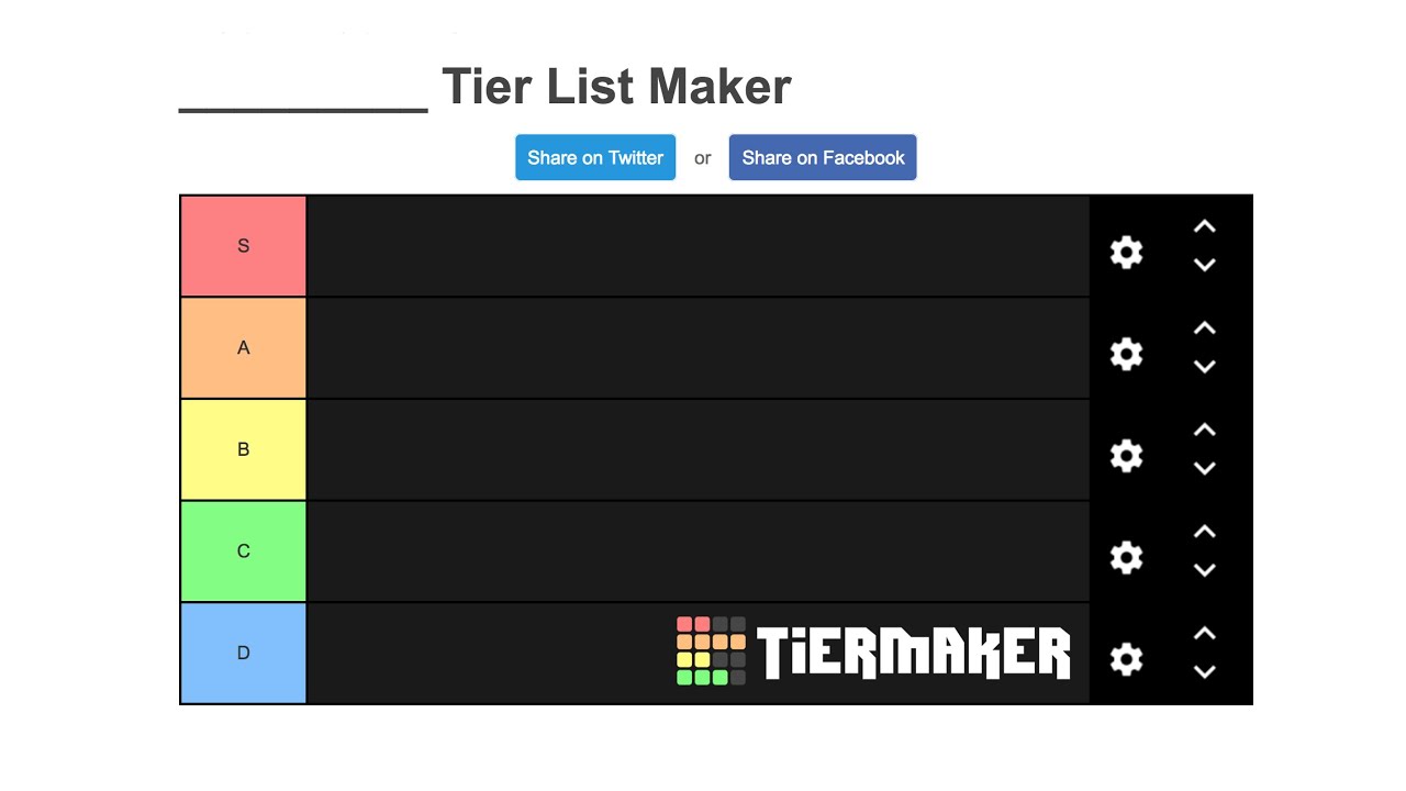 tierlist maker