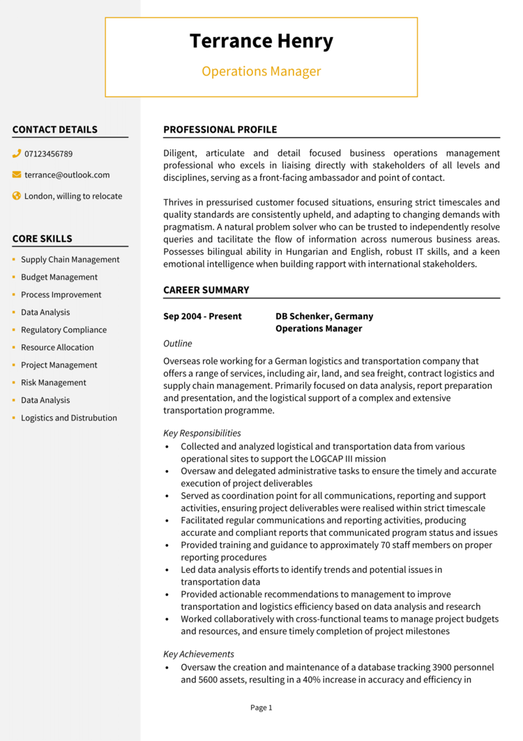 operations manager nhs salary