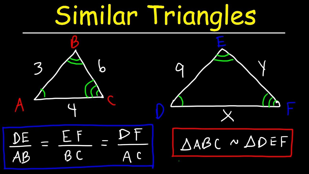 geometry similar triangles