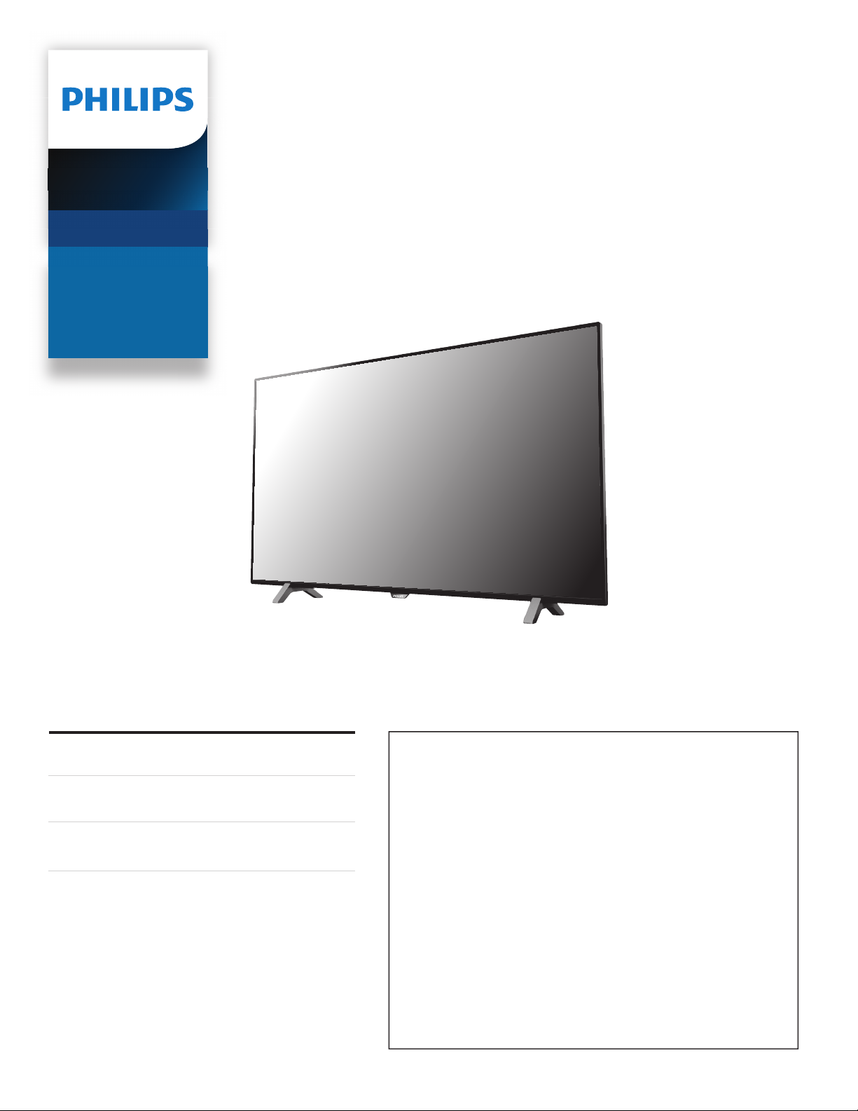 philips smart tv manual