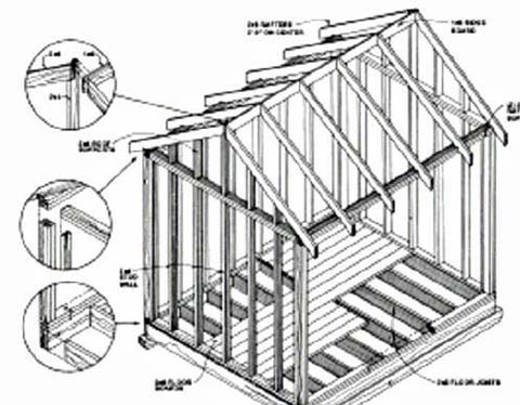 storage shed building plans