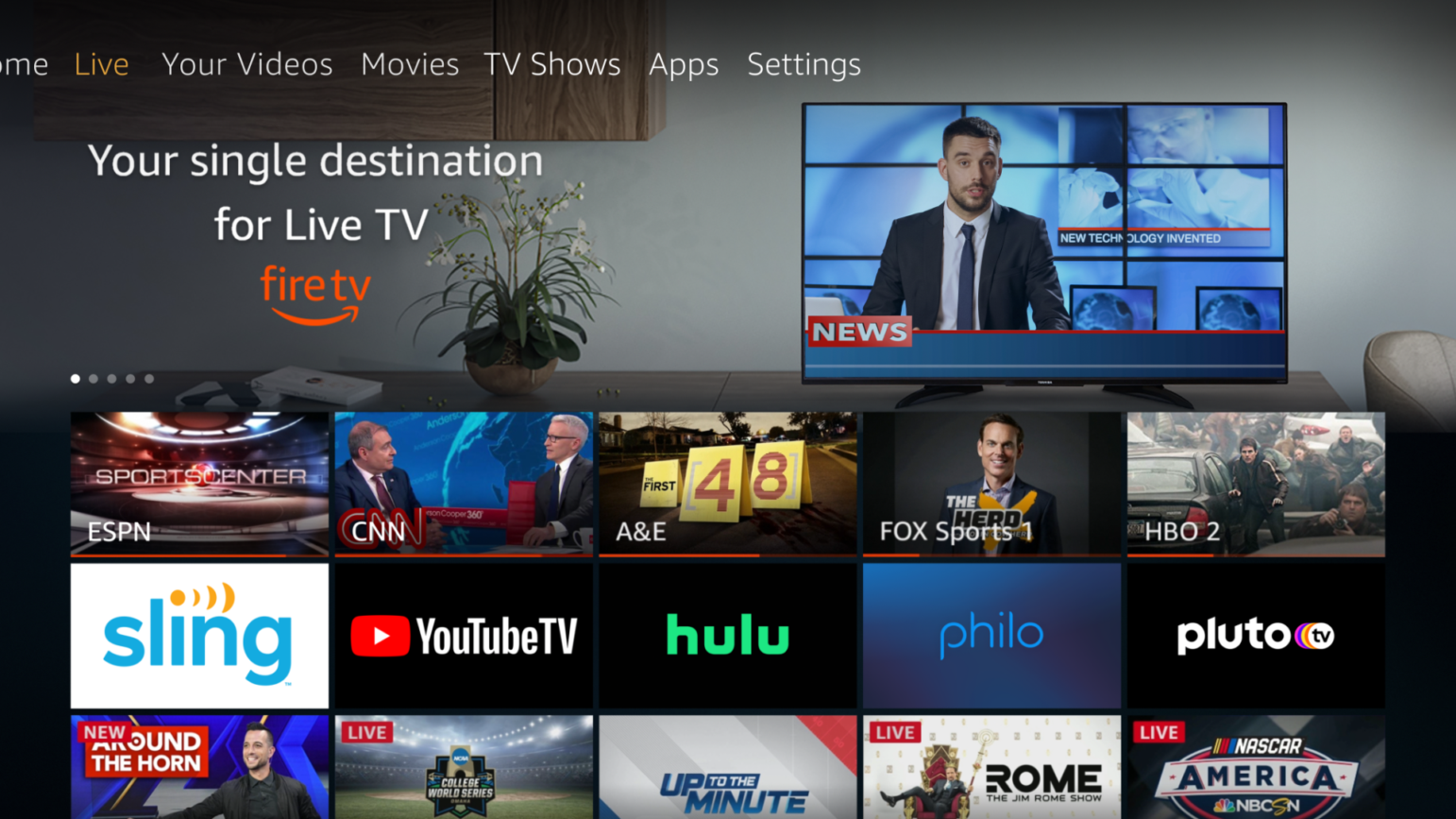 amazon fire tv youtube