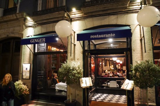 restaurante ginger en madrid