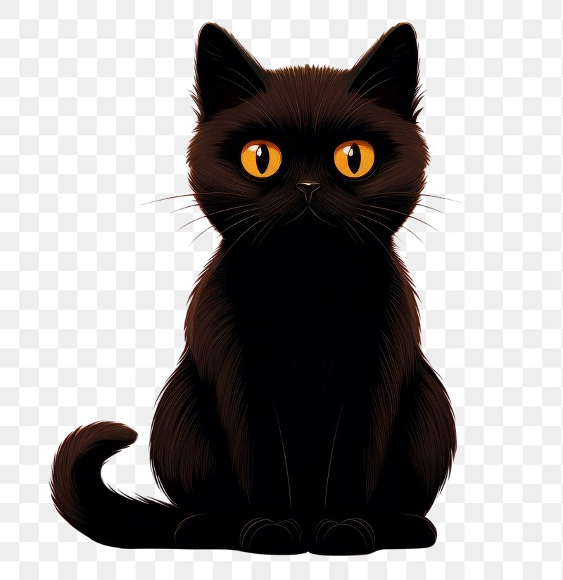 pic of a black cat