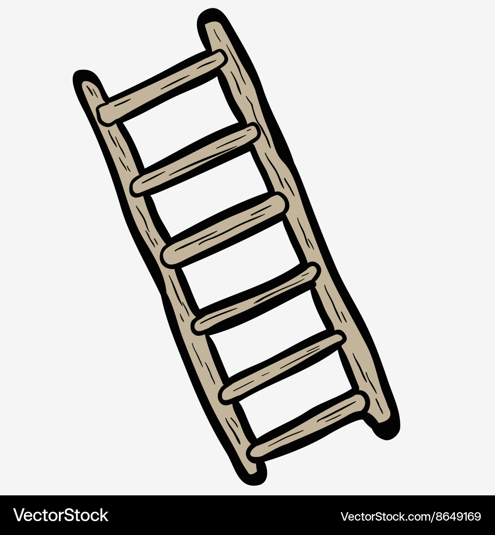 cartoon picture of a ladder