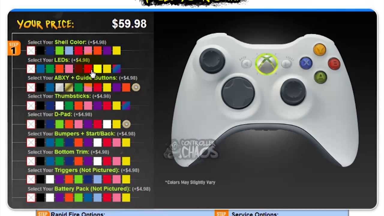 xbox controller build your own