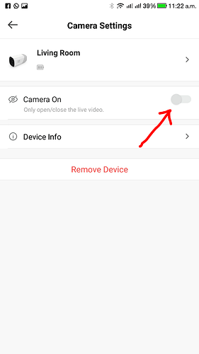 my eufy camera is offline