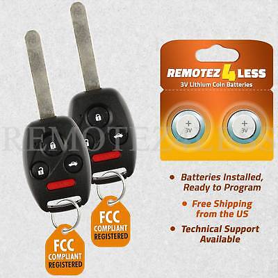 honda civic remote key battery replacement