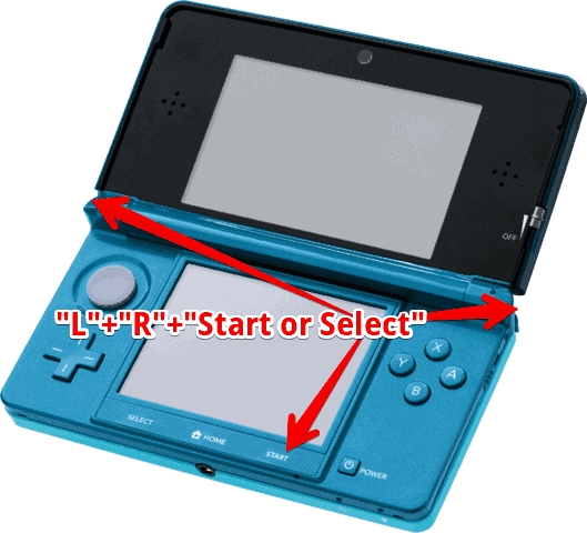 how to restart pokemon x on 3ds