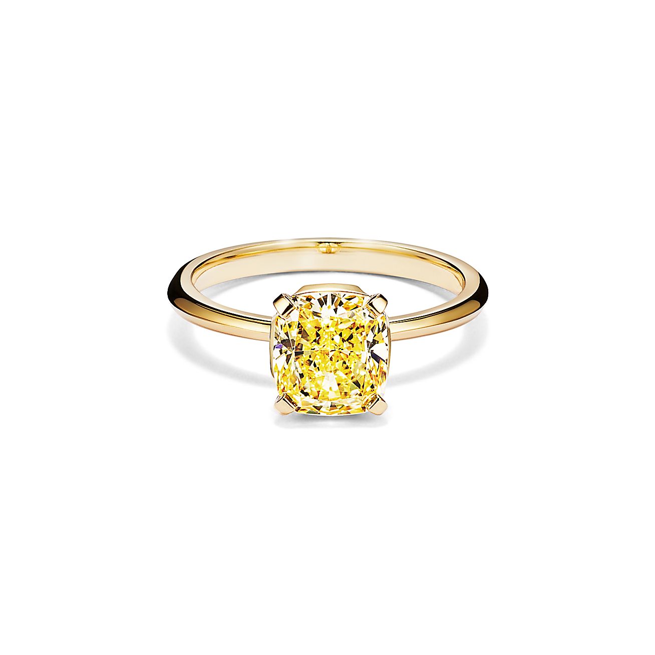 tiffany & co yellow diamond ring