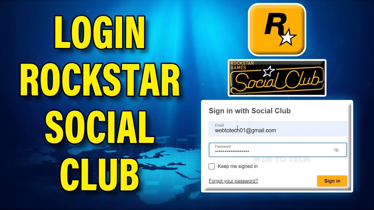 sign in rockstar social club