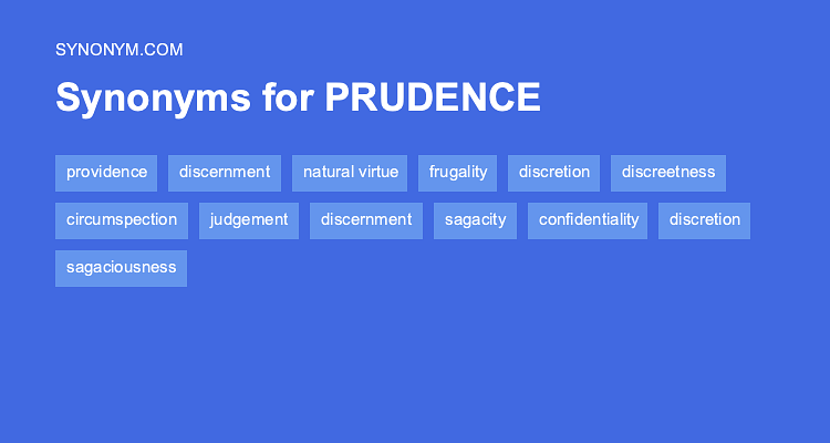 synonym of prudent