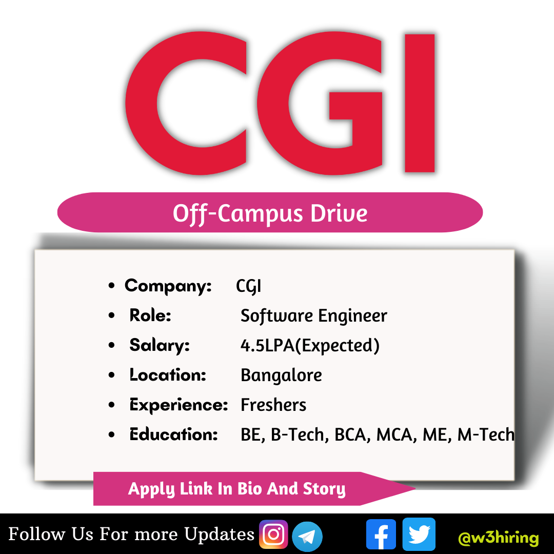 cgi software engineer salary