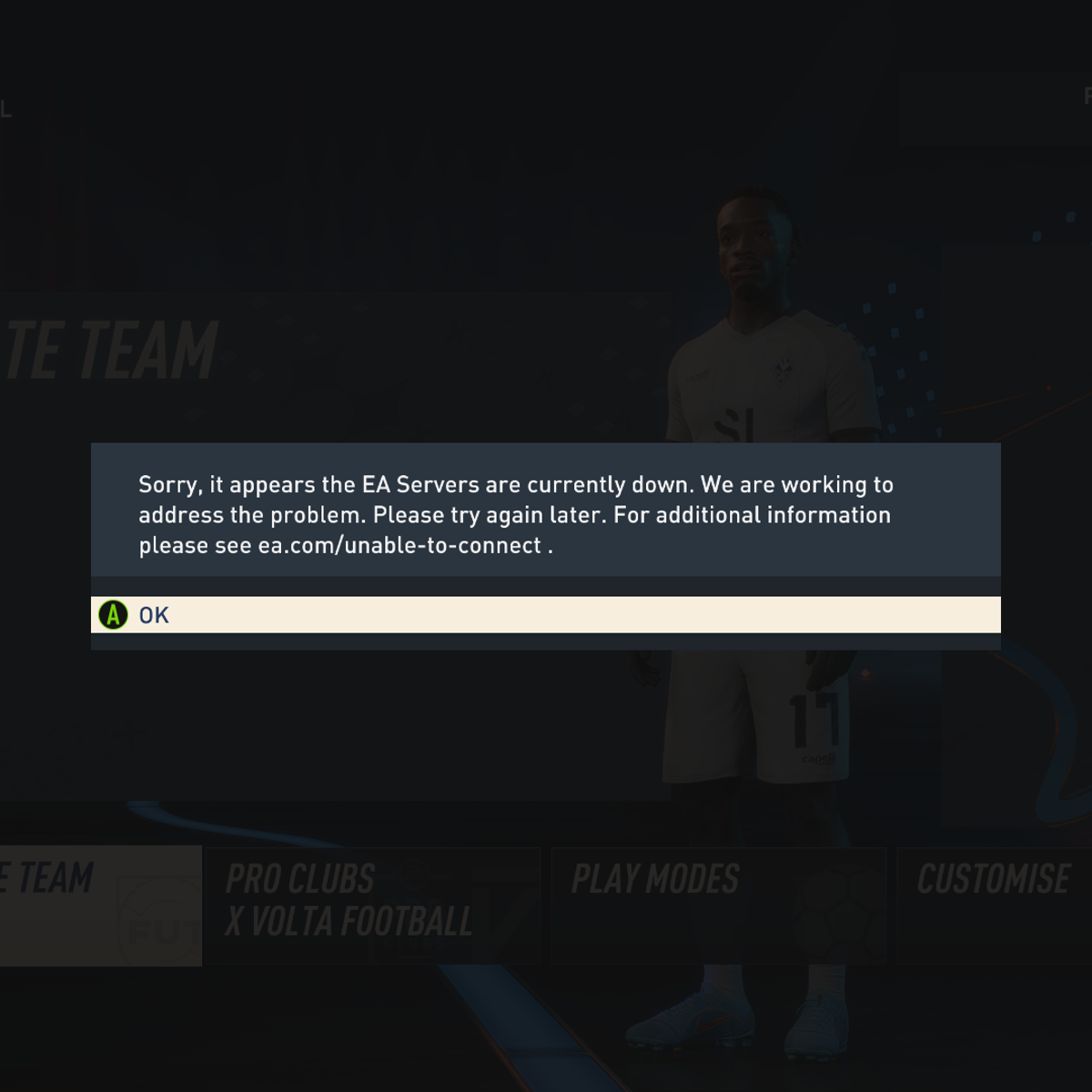 fifa server down