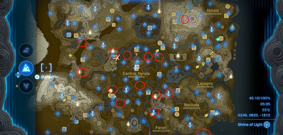 stone talus locations