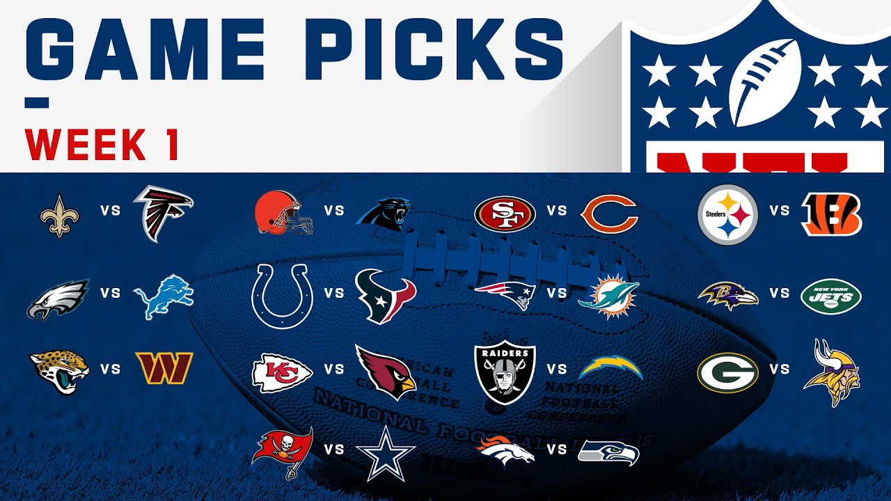 week 1 football picks