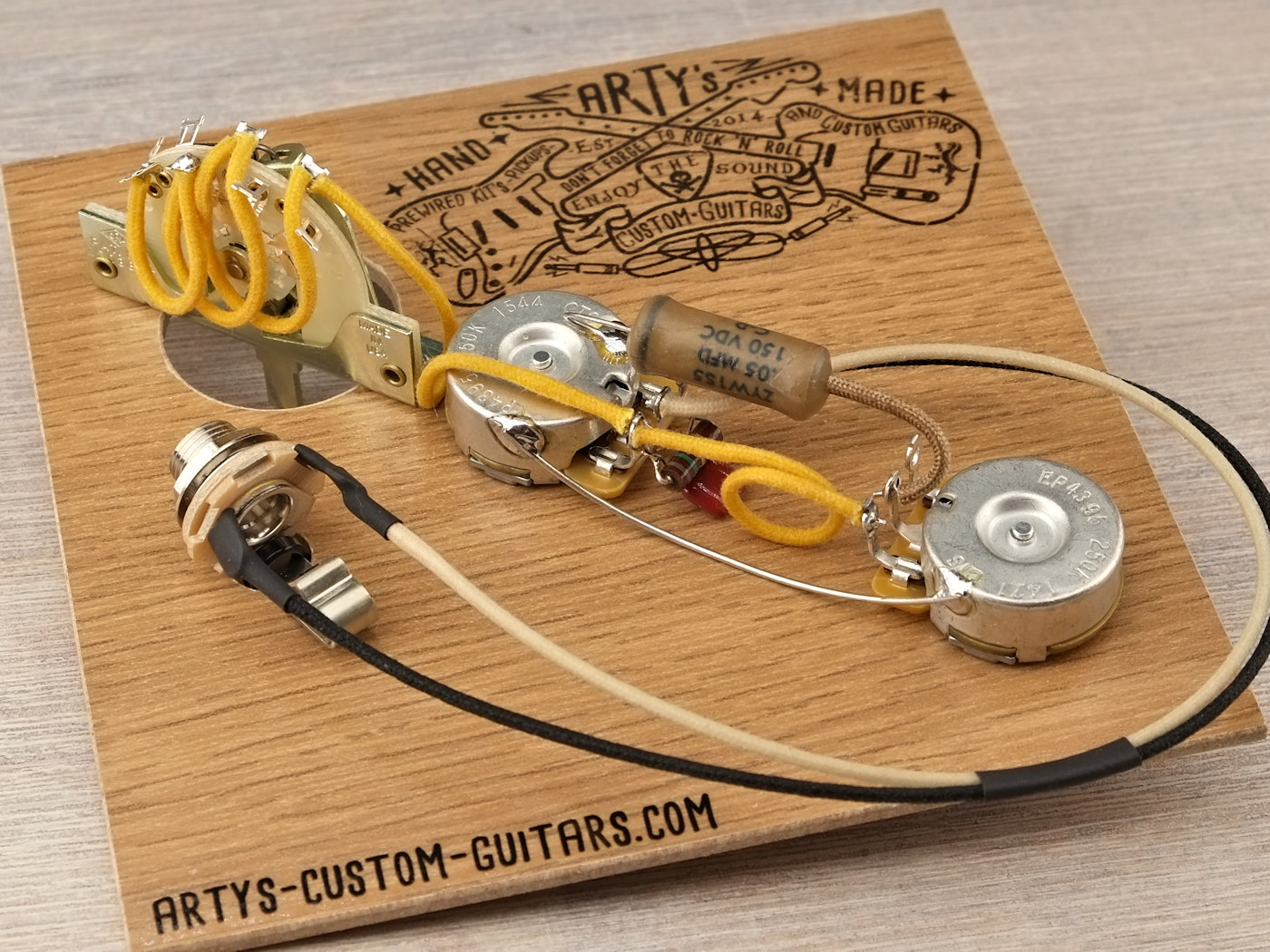 telecaster wiring loom