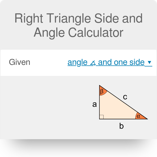 calculate triangle side length