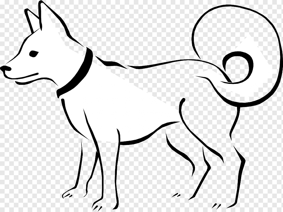 dibujos de perros blanco y negro