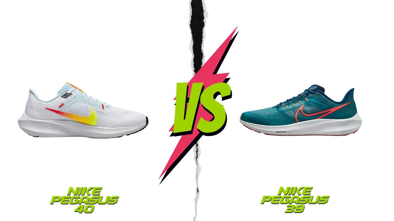 difference between nike pegasus 38 and 39