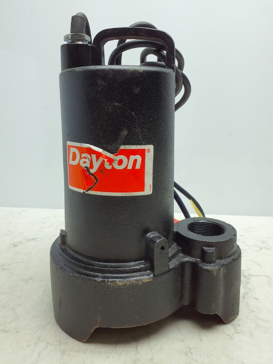 dayton sump pump