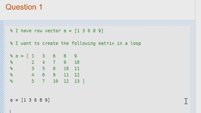 matlab matrix