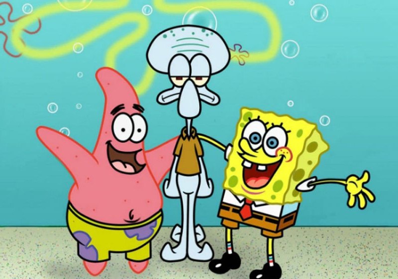 spongebob friends