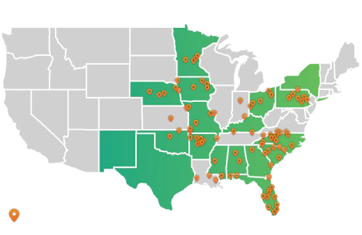 windstream outages map