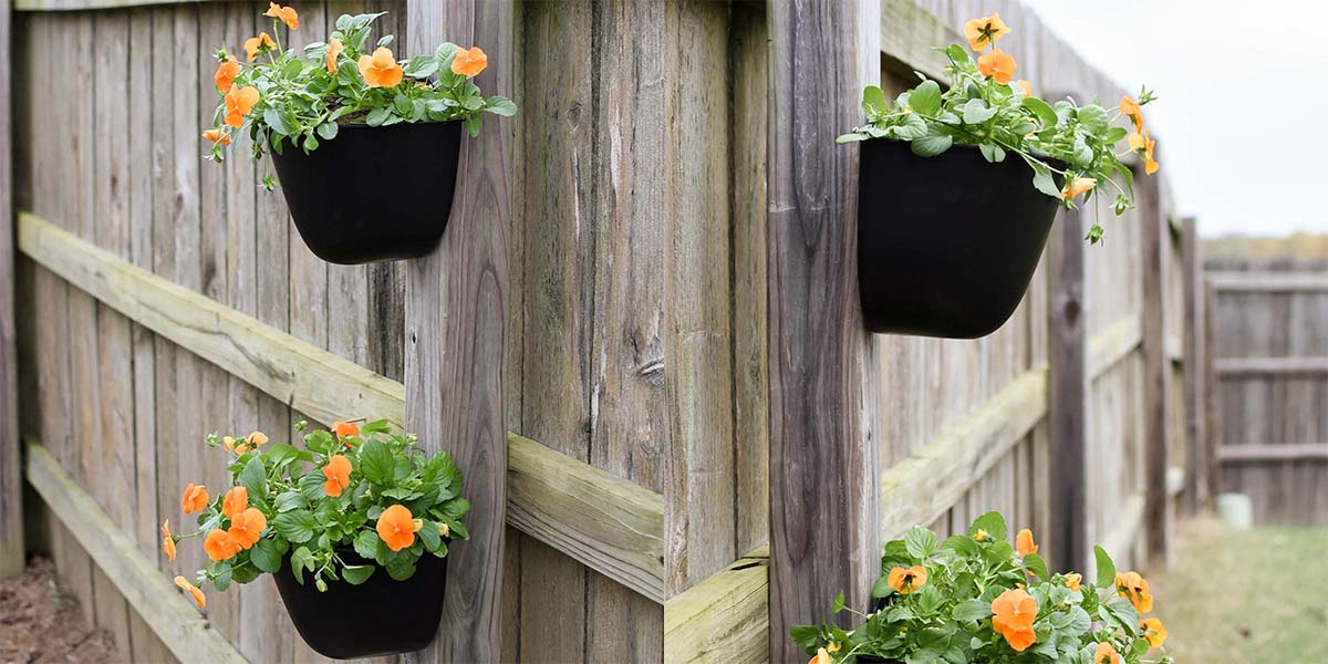 fence planters