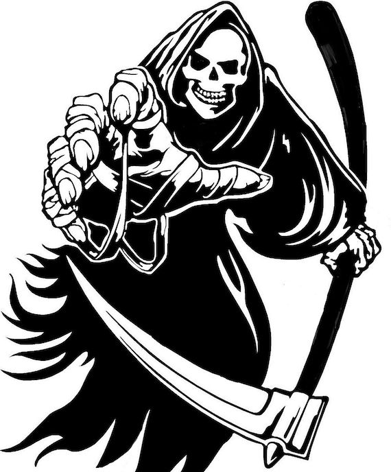 grim reaper vinyl graphics