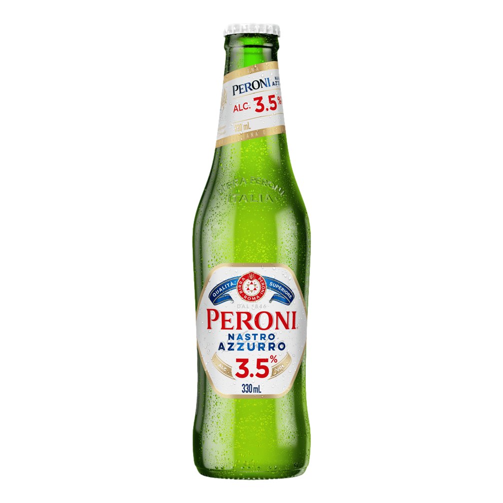 calories in bottle of peroni