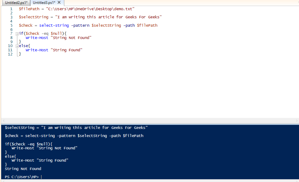 powershell string replace